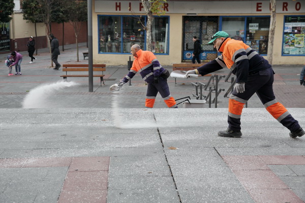 El Ayuntamiento de Getafe mantiene activado el Plan de Protección Civil por las inclemencias invernales