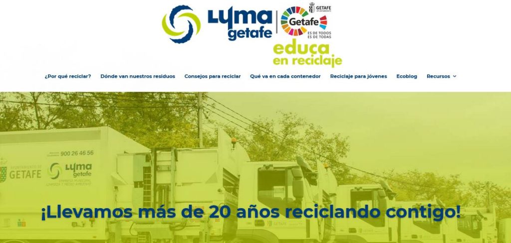 Nace la web educativa de Lyma Getafe