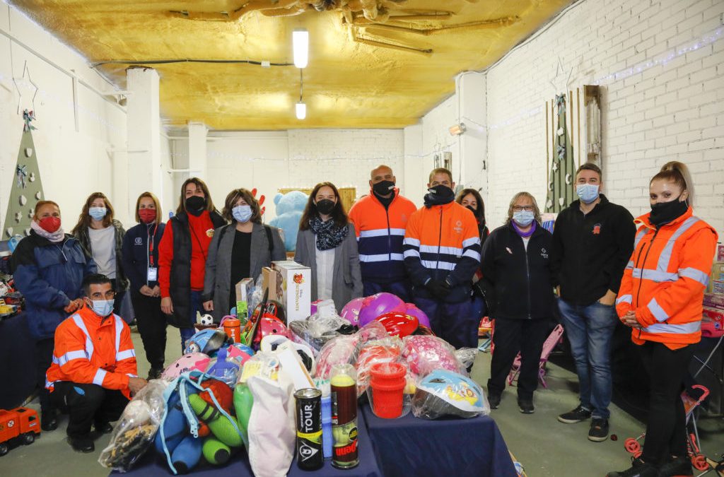 Vecinos, entidades y empresas de Getafe baten el récord con 15.000 juguetes donados